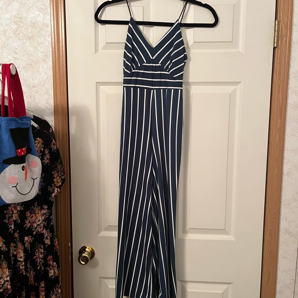 Green jumpsuit